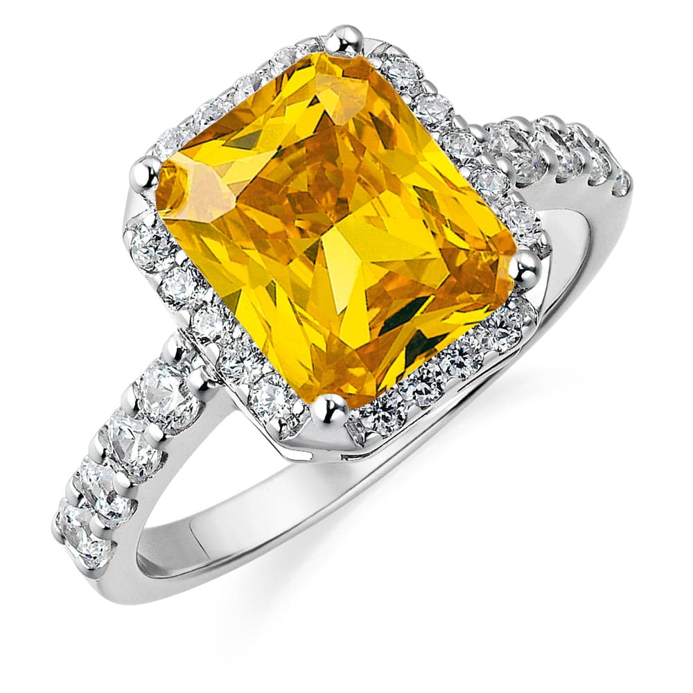 Yellow Champagne Ring