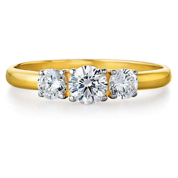 1 Carat Trilogy Ring
