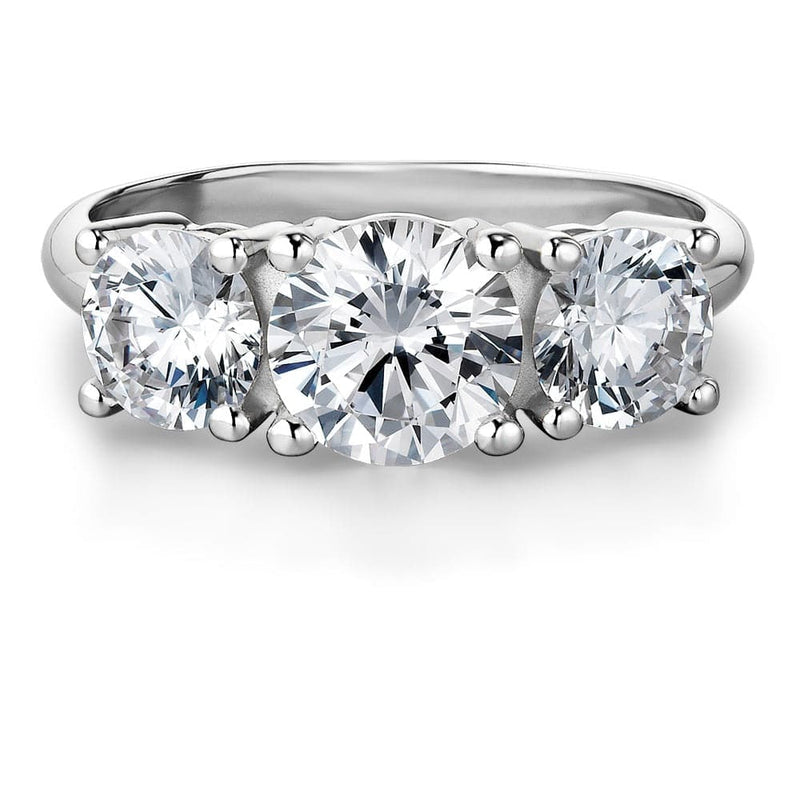 4 Carat Trilogy Ring