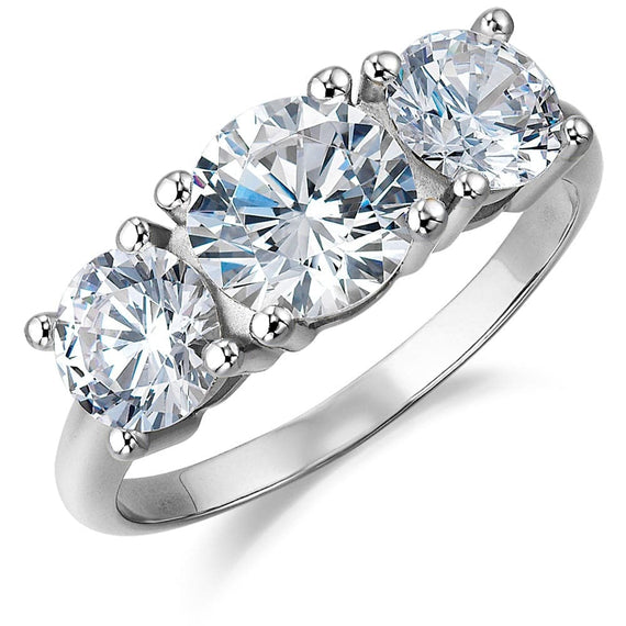 4 Carat Trilogy Ring