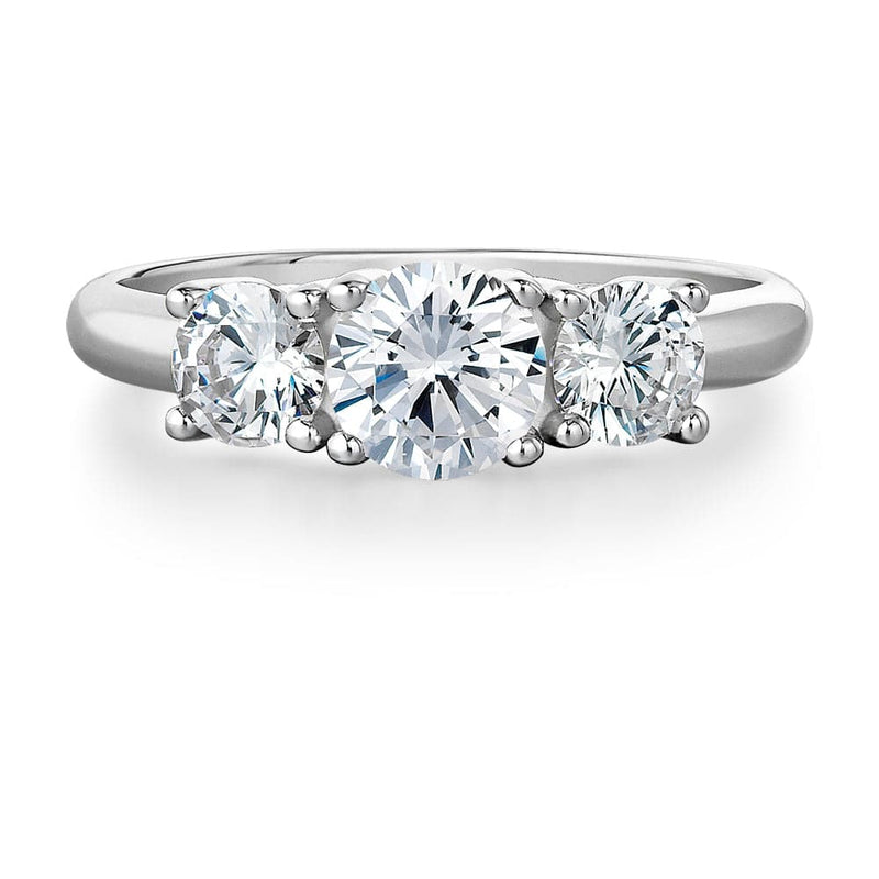 2 Carat Trilogy Ring