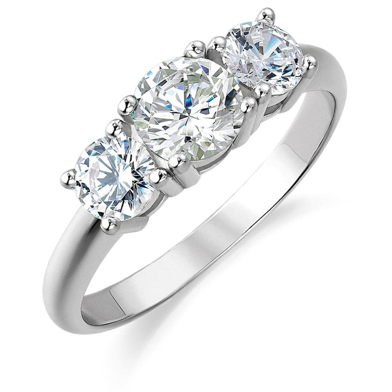 2 Carat Trilogy Ring