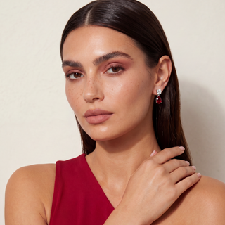 Tru Ruby Chéri Amour Earrings