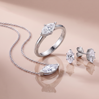 East-West Marquise Set