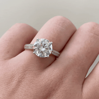 4.40 Carat Grand Accolade Ring
