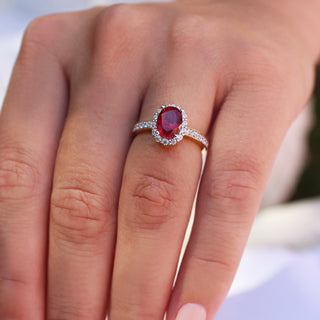 Tru Ruby Cincature Ring