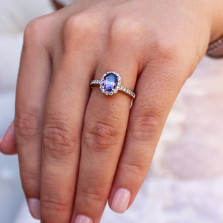 Tru Amethyst Cincature Ring