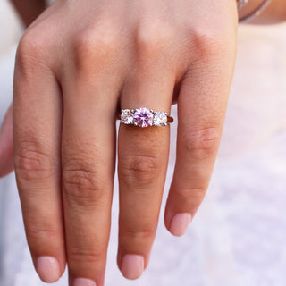 Pink Trilogy Ring