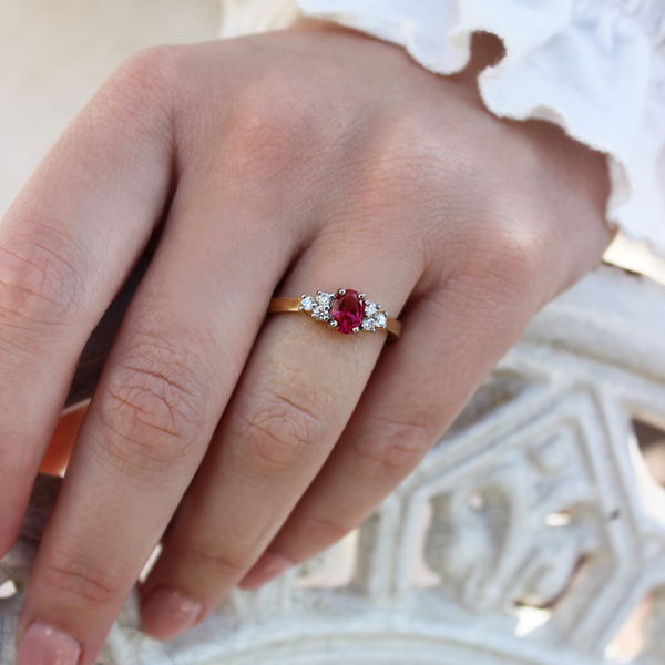 La Bella Tru-Ruby Ring