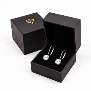 1 Carat Drop of Elegance Earrings