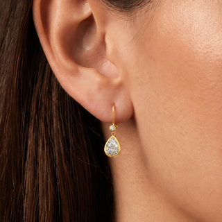 2.05 Carat Church-Bell Drop Earrings
