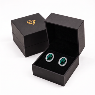 Tru Emerald Cincature Earrings
