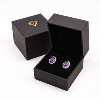 Tru Amethyst Cincature Earrings