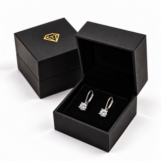 2 Carat Drop of Elegance Earrings