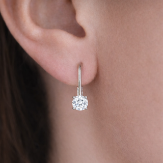 2 Carat Drop of Elegance Earrings