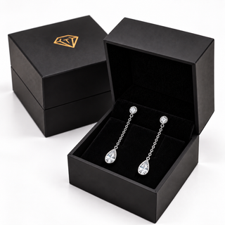 Swinging Teardrop Earrings