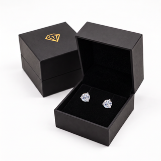 0.75 Carat Posh Martini Stud Earrings