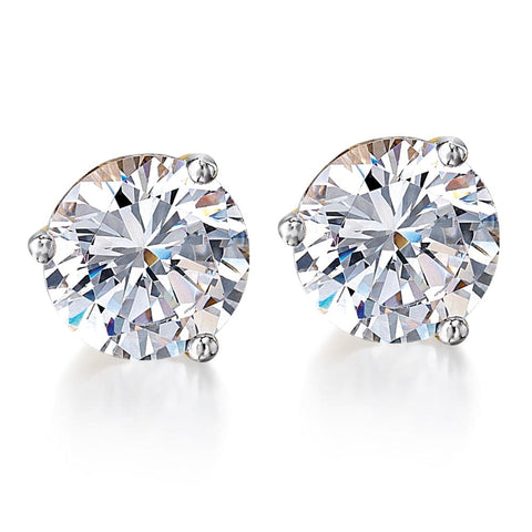 Diamond Solitaire Earrings and Studs | Helzberg Diamonds