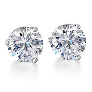 2 Carat Posh Martini Stud Earrings