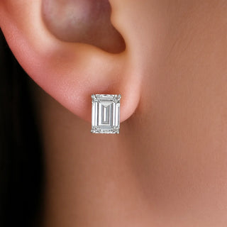 East-West Emerald Cut Set