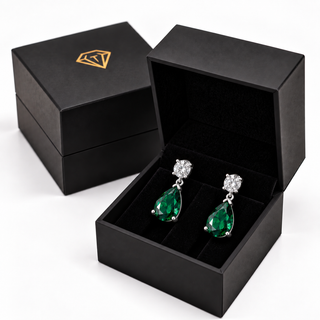 Tru Emerald Chéri Amour Earrings