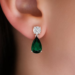 Tru Emerald Chéri Amour Earrings