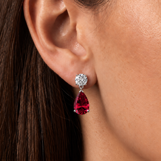 Tru Ruby Chéri Amour Earrings