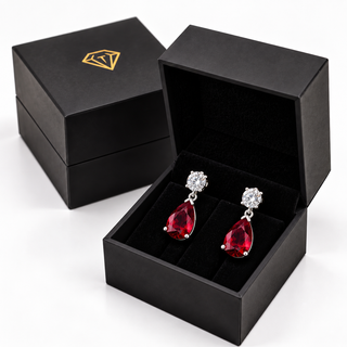 Tru Ruby Chéri Amour Earrings