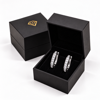 Radiant Hoop Earrings