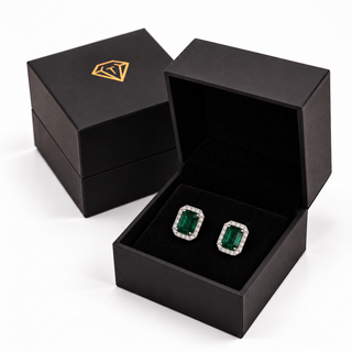 5th Avenue Tru Emerald Earrings