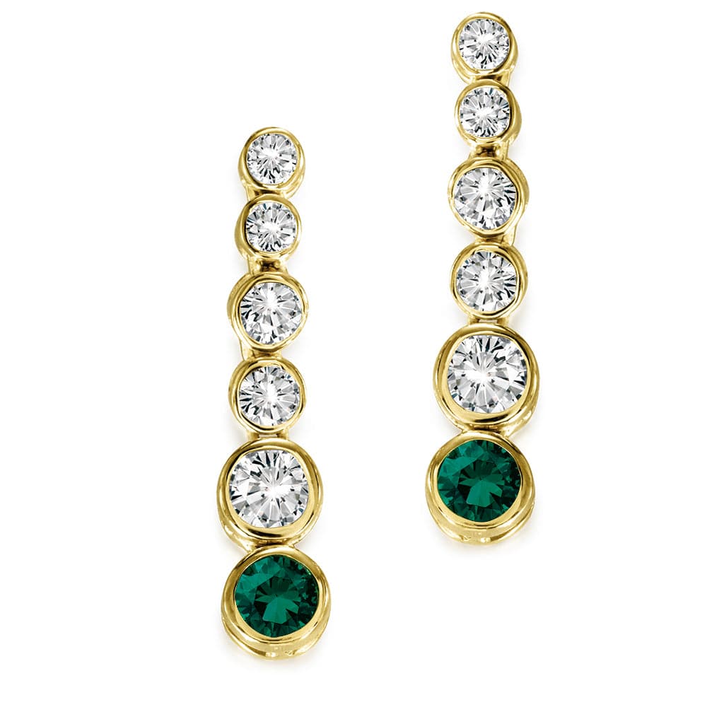 Tru-Emerald Classic Drop Earrings