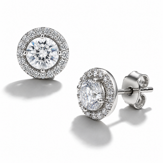 Posh Halo Earrings