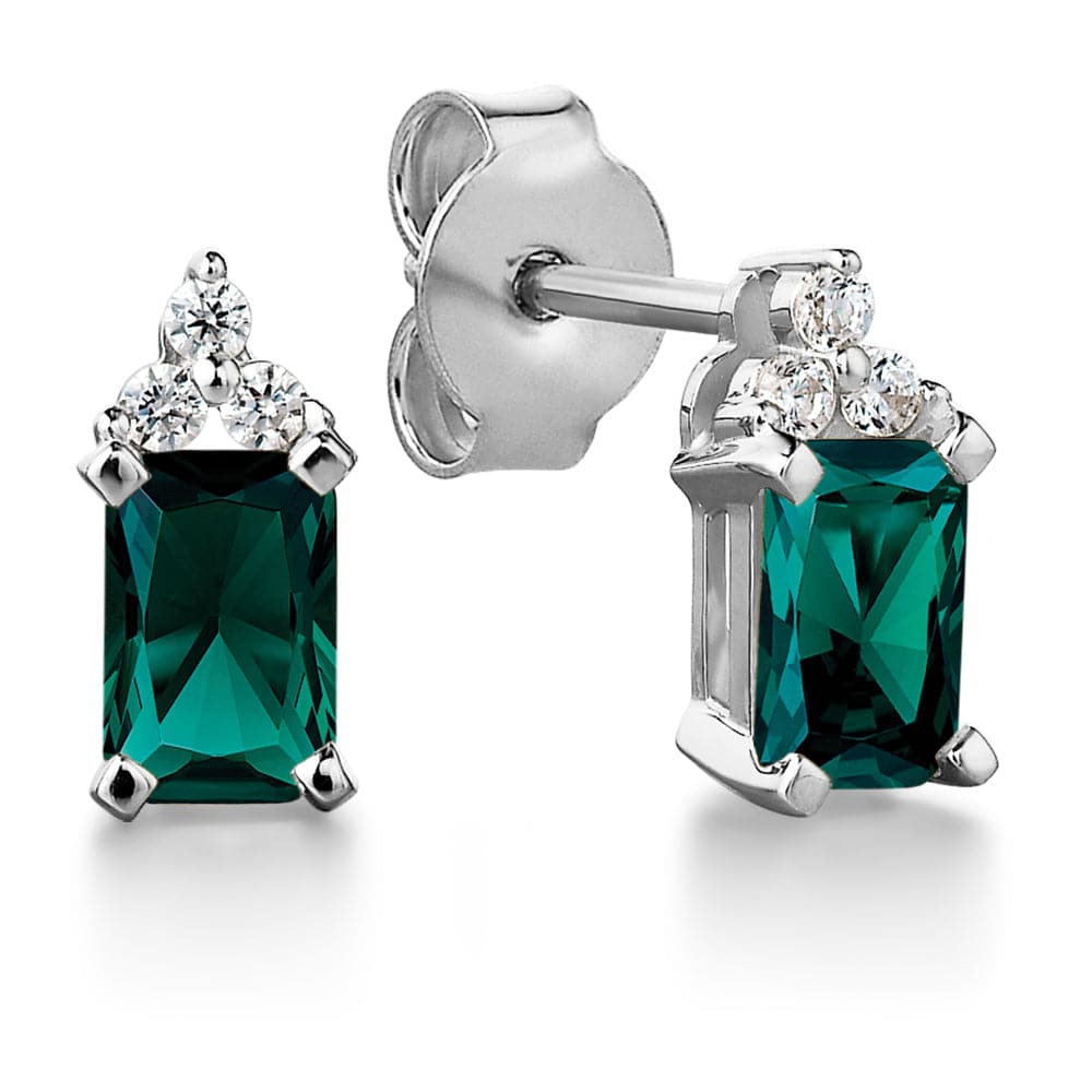 2.3 ct. t.w Emerald Inspiration Earrings