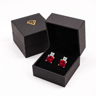 Tru Ruby Perfection Earrings