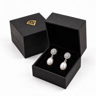 Queen Elizabeth II Pearl Earrings