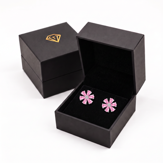 Pink Forget-Me-Not Earrings