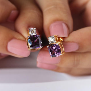 Tru Amethyst Perfection Earrings
