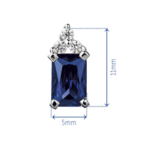 Sapphire Inspiration Earrings