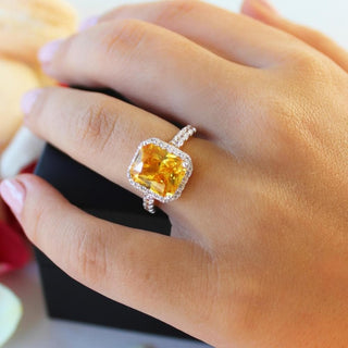 Yellow Champagne Ring