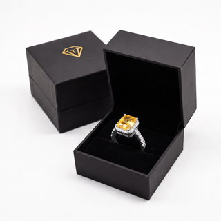 Yellow Champagne Ring