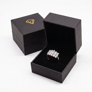 Elegant Splendour Cluster Ring