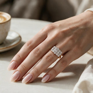 Elegant Splendour Cluster Ring