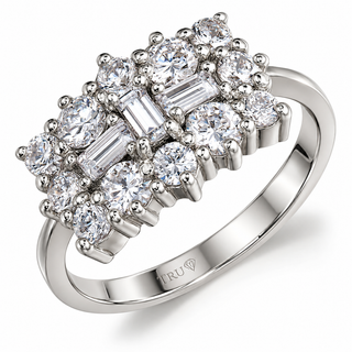 Elegant Splendour Cluster Ring