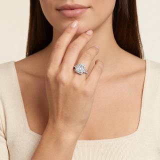 Emerald Cut Antique Ring