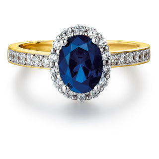 Tru Sapphire Cincature Ring Set
