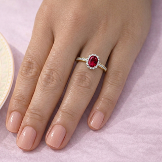 Tru Ruby Cincature Ring