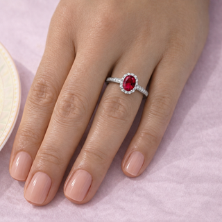 Tru Ruby Cincature Ring