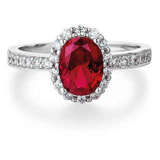 Tru Ruby Cincature Ring Set