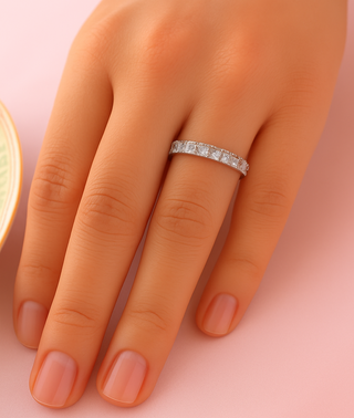 Princess Style Eternity Ring