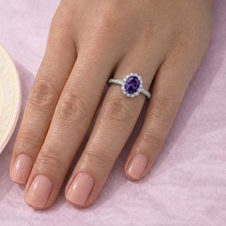 Tru Amethyst Cincature Ring
